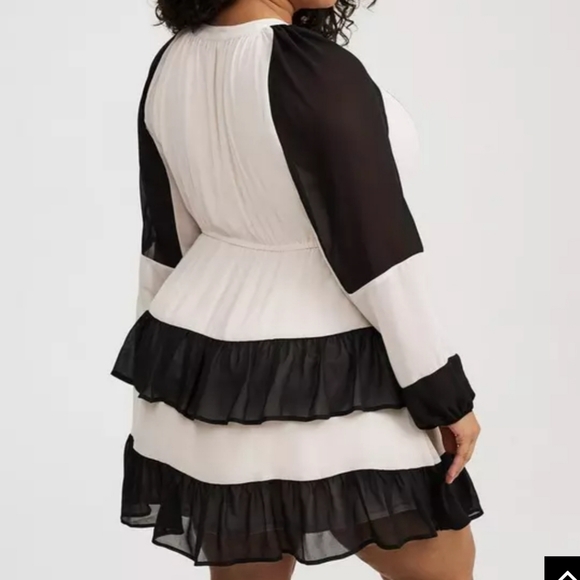 Torrid 1 Double Tiered Dress - Picture 3 of 9